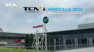 Step into Tomorrow: Behind the Scenes with TCN Vending Machine at VENDITALIA 2024! #vending