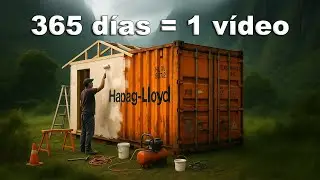 I bought a shipping container for €1200 and converted it into a luxury home.