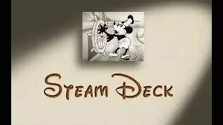 Steamboat Willie Steam Deck Boot Animation