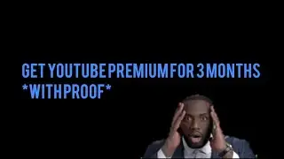 Get YouTube premium free for 3 months without using card details 'Go to link in my bio'
