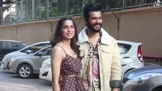 Vicky Kaushal’s Brother Sunny Along With Sharvari Promoting Their Web Series The Forgotten Army