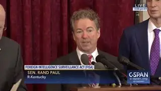 Rand Paul Agrees with Elizabeth Warren on Illegal Spying