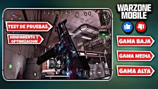 HOW WARZONE MOBILE RUNS IN LOW, MEDIUM AND HIGH RANGE CURRENTLY | TESTING TEST