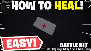 Battlebit Remastered - How To Heal Yourself - How To Regen Health With A Med Kit