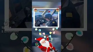🎅🏻 Santa is airborne already!!📸 Just captured this moment while cruising at FL390😃MERRY CHRISTMAS!