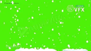 Snow Falling Winter Green Screen Video Effects Free Chroma Background