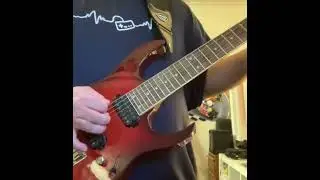 Garmfield SHAMELESSLY HARASSES innocent cat during guitar practice
