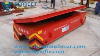 4-wheel transfer cart with hydraulic lifting table