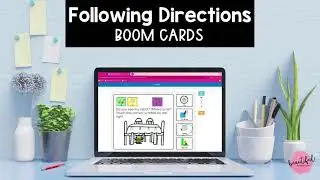 Boom Cards™ Core words: Following Directions with Core Board Included