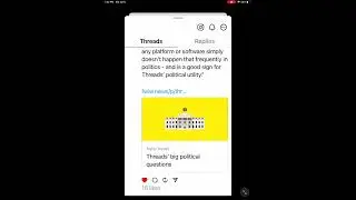 Threads App Crashes On iPad When ReThreading