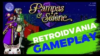 ¡RETROIDVANIA ESPAÑOL! : #Pampas&Selene  [ #gameplay comentado]