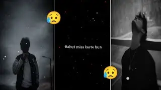 Sad xml video editing tutorial | sad status😥💔 video || alightmotion sad xml editing