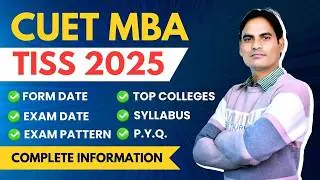 CUET PG MBA TISS 2025 | EXAM PATTERN | SYLLABUS | PYQ |FORM| EXAM DATE| ALL INFORMATION IN ONE VIDEO
