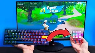 Fortnite, But Every Death = WORSE Keboard
