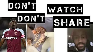 (DON'T WATCH) KURT ZOUMA KICKS A CAT AND SHARES TO INSTAGRAM