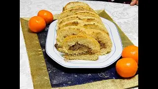Быстрый и доступный рулет к чаю!!!