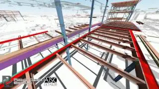 High School Renovation - Steel Detailing Services - by Fischer Design Group, LLC