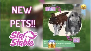 Star Stable NEW BUNNY PETS! 🐰 REDEEM CODE! || Star Stable Online 🐴 || 2023 || Monique Catwin #sso