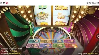 BIG WIN IN CRAZY TIME