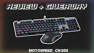 Motospeed CK888 Review (+ Giveaway) |VERIK|