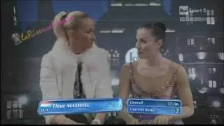 Europei Sheffield LADIES SP -4/28- Fleur MAXWELL - 27/01/2012