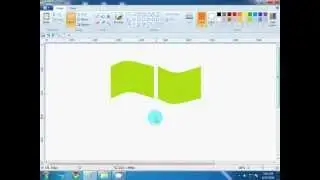 create a windows xp logo using paint