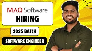 MAQ Software hiring 2025 | maq software latest hiring 2025 | maq software hiring software engineer