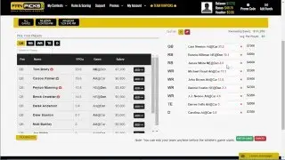 How To Play Salary Cap Contests (Old Version)