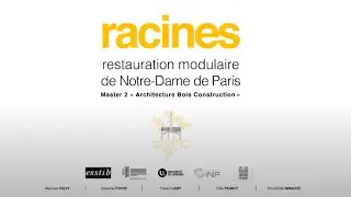 Notre-Dame de Paris : Projet MASTER N° 2 - RACINES (restauration de la charpente et de la flèche)
