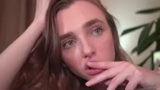 ASMR- GENTLE FINGER KISSES AND MOUTH SOUNDS
