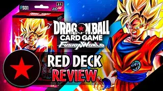 Dragon Ball Super Fusion World Red Starter Deck - Son Goku - Honest Review & How To Play