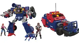 Transformers X GI J.O.E. Collaborative Soundwave Dreadnok Thunder Machine Official Images!!!