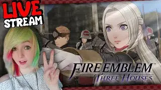 🔴 Edelgard Playthrough - Fire Emblem: Three Houses - Live Stream! ◽️ Part 3 🎂