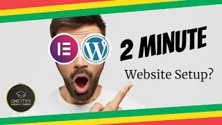 How to Build a wordpress website in under 2 minutes - Wordpress Tutorial