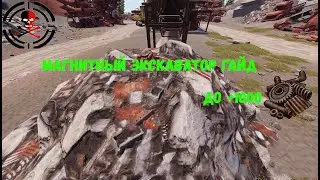 RUST: Заметки новичка| Как управлять магнитным Экскаватором| Как управлять магнитным краном | Свалка