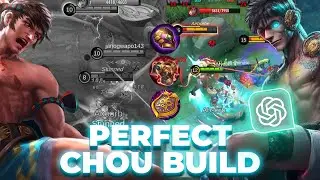 Ultimate Chou Tank Build 2023! AI Generated Best Build for Chou | Mobile Legends Gameplay