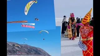 Парапланы на Байкале. Сказка на Байкале