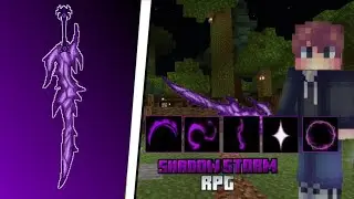 Minecraft RPG Weapons MCPE - Shadow Storm Blade - Support 1.20+