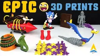 8 Top & Epic Things to 3D Print | Anycubic Kobra max