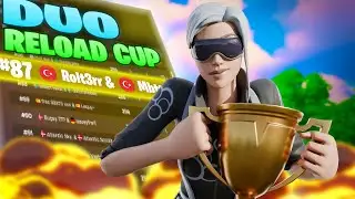 Duo Reload Cup'a Girdik! *TOP 100'E GİRDİK!!* (Fortnite Türkçe)