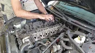 ZAMJENA BRTVE POKLOPCA VENTILA BMW M57 3.0D#mechanic #repair #automobile