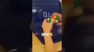 Рекорд кубик Рубика #shorts #rubikscube #рекорд #webmприкол  #meme #мем #fail