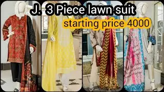 junaid jamshed 3 Piece lawn suit 2022 New arrival starting price 4000 only|summer dress designs 2022