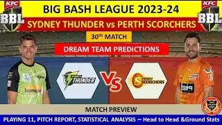 THU vs SCO 30th BBL Match prediction in Tamil | THU vs SCO Dream11 Prediction | BBL 2023-24 |