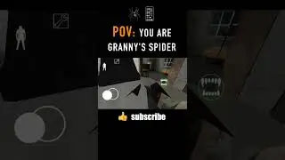 Is this what the world looks like as Granny's spider? 🕷️👀 #shorts #granny #granny3
