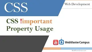 CSS important Property