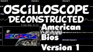 SEGA CD - Bios (American Version 1) - Oscilloscope Deconstruction
