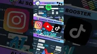 MUSIC BOT | SOCIAL MEDIA BOT | ACCOUNTS CREATOR  #shorts
