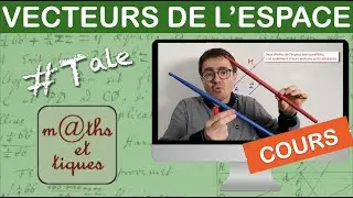 LE COURS : Vecteurs, droites et plans de l'espace - Terminale