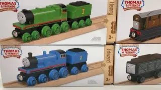 Thomas Wooden Railway 2022 VERY Careful Unboxing Henry, Edward, Toby, Troublesome Truck